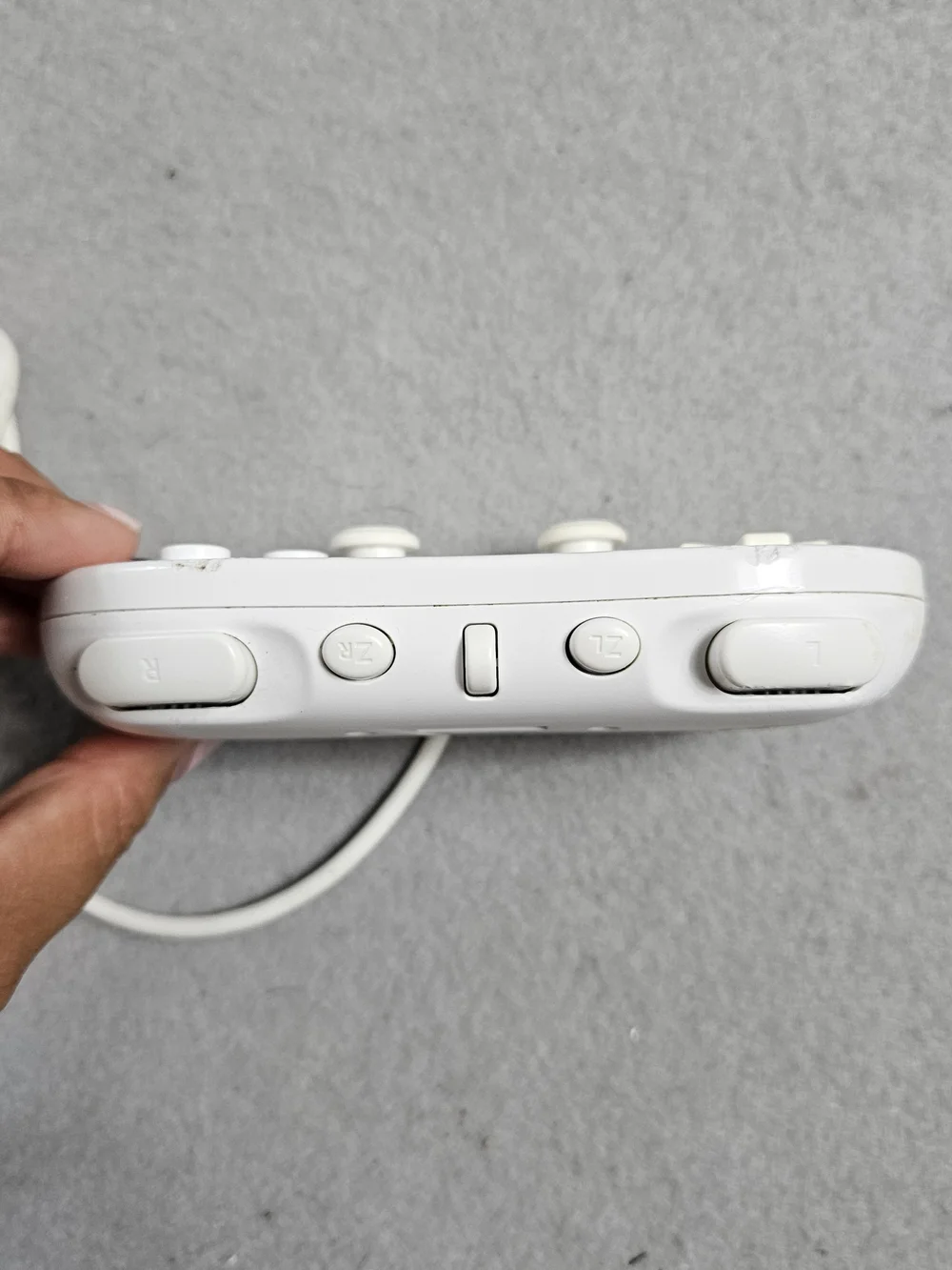 Nintendo Wii Classic Controller White RVL005 OEM Untested